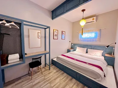 Camera Deluxe King con bagno in comune — The Luna